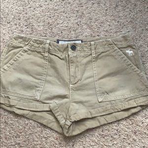 Abercrombie & Fitch Khaki Shorts